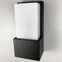 Зображення Фасадний чорний світильник прямокутної форми 25х13 см ИМ Light-Deco 4 