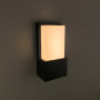 Зображення Фасадний чорний світильник прямокутної форми 25х13 см ИМ Light-Deco 1 