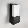 Зображення Фасадний чорний світильник прямокутної форми 25х13 см ИМ Light-Deco 3 