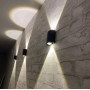 Зображення Двосторонній фасадний світильник на 2 лінзи ИМ Light-Deco 