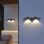 Зображення Чорний вуличний світильник у формі птаха 39х9х11,5 см ИМ Light-Deco 6 