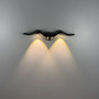 Зображення Чорний вуличний світильник у формі птаха 39х9х11,5 см ИМ Light-Deco 2 
