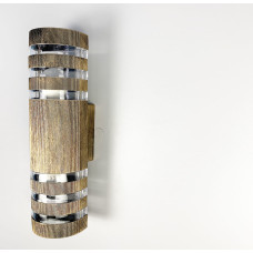 Вуличний настінний світильник Бра Light House LNF-17412/2 W бронза