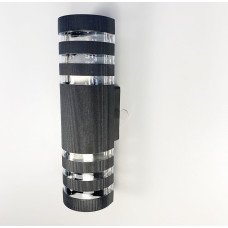 Вуличний настінний світильник Бра Light House LNF-17412/2 W чорний