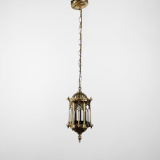 Вуличний підвісний світильник Light House LNF-17474/1P бронза, висота плафона 35 см