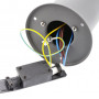 Зображення Світильник садовий з розеткою CORTA-P E27 IP44 40 см графіт ИМ Light-Deco 1 
