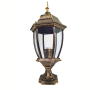 Зображення Вуличний садово-парковий світильник Light House LNF-17473/1S бронза, висота 42 см стовпчик ИМ Light-Deco 2 
