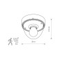 Зображення Купить Светильник уличный Nowodvorski 7968 Nook E27 1x10W IP44 Wh ИМ Light-Deco 1 