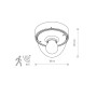 Зображення Купить Светильник уличный Nowodvorski 7971 Nook E27 1x10W IP44 Wh ИМ Light-Deco 1 