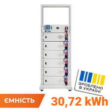 Аккумулятор LP LiFePO4 Battery HVM 307,2V 100Ah (30720 Wh) BMS 125А AB Lrack white