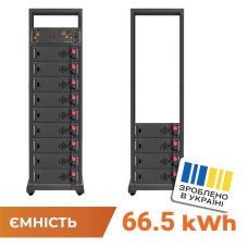Аккумулятор LP LiFePO4 Battery HVM 665,6V 100Ah (66560 Wh) BMS 160А P AB Lrack black