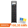 Изображение Аккумулятор LP LiFePO4 Battery HVM 358,4V 280Ah (100352 Wh) BMS 125А AB Lrack black ИМ Light-Deco 
