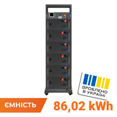 Аккумулятор LP LiFePO4 Battery HVM 307,2V 280Ah (86016 Wh) BMS 125А AB Lrack black