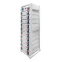Изображение Аккумулятор LP LiFePO4 Battery HVM 512V 100Ah (51200 Wh) BMS 125А AB Lrack white ИМ Light-Deco 2 