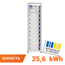 Аккумулятор LP LiFePO4 Battery HVM 512V 50Ah (25600 Wh) BMS 125А AB Lrack white