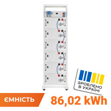 Аккумулятор LP LiFePO4 Battery HVM 307,2V 280Ah (86016 Wh) BMS 125А AB Lrack white