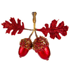 Ялинкова прикраса жолудь 19х13см