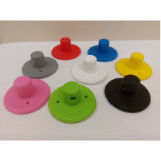 Стельове кріплення дроту силіконове WHITE