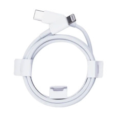 Кабель для зарядки USB-C/lightning 1 м белый UR517