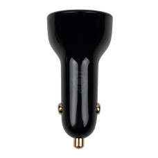 Зарядка в прикуриватель LP 100W Type-C+USB (QC4/PD3.0/PPS) WCH01