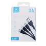 Зображення Кабель для зарядки 3-in-1 microUSB/Type-C/Lightning UR521 ИМ Light-Deco 4 