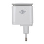 Изображение Зарядка для телефона LP 25W (Type-C+USB) QC3.0 PD + кабель (Type-C to Type-C) 25WCH ИМ Light-Deco 