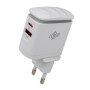 Изображение Зарядка для телефона LP 25W (Type-C+USB) QC3.0 PD + кабель (Type-C to Type-C) 25WCH ИМ Light-Deco 1 
