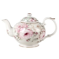 Чайник фарфоровий заварювальний Lefard "Англійська троянда" 1л (924-571)
