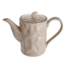Чайник фарфоровий заварювальний Lefard «Нюд» 650 мл Бежевий (264-709)