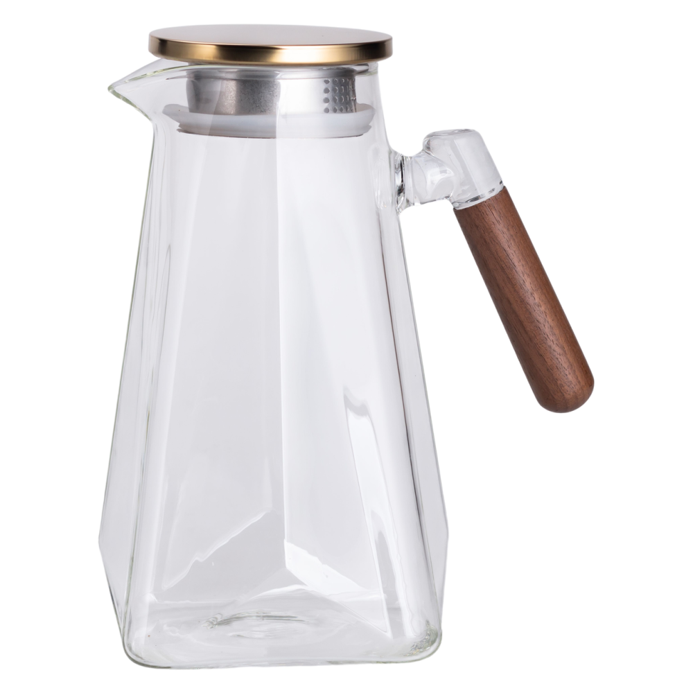 Зображення Чайник Light House скляний заварювальний 2 л з ручкою (LG-20303) прозорий ИМ Light-Deco 