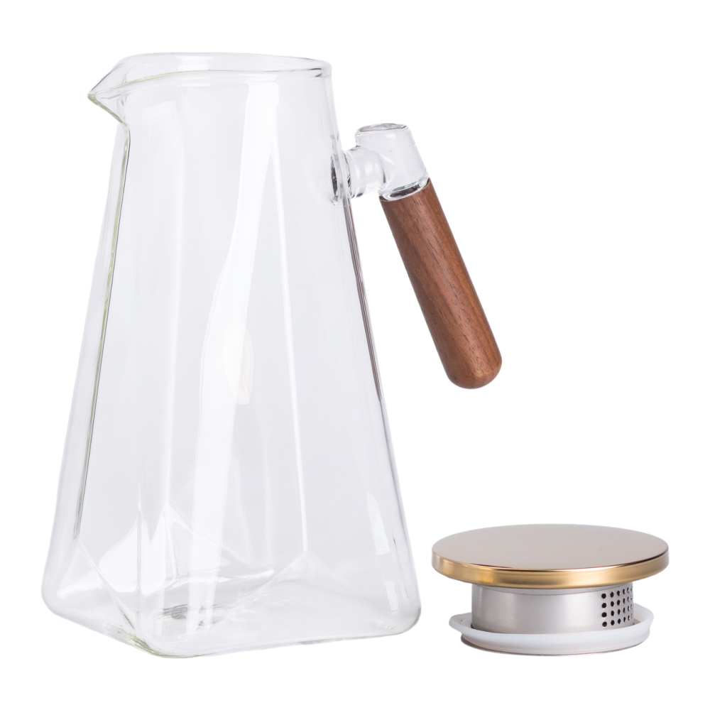 Зображення Чайник Light House скляний заварювальний 2 л з ручкою (LG-20303) прозорий ИМ Light-Deco 3 